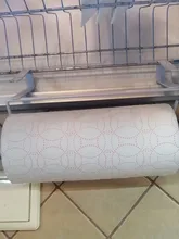 Rollo de cocina tipo gancho, soporte para papel de cocina, estante de almacenamiento, organizador de artículos diversos, almacenamiento para el hogar, armario de herramientas, estante de tejido para armario