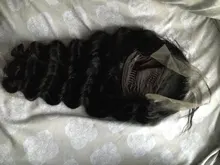 Peluca de encaje transparente HD para mujer, peluca de onda suelta brasileña, pelucas de cabello humano Remy, 13x4, prearrancado con pelo de bebé, 150