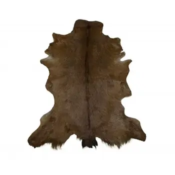 

Zerimar natural sheep skin rugs 100x60 cm dark brown