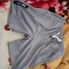 Pantalones cortos blancos de poliéster de estilo japonés para hombre, pantalones deportivos para correr, informales, con cintura elástica, sólido, ropa estampada de verano
