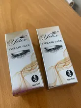 Yelix-pegamento para extensión de pestañas, 1-2 segundos, secado rápido, pegamento individual, negro/transparente, extensión de pestañas postizas