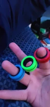 Anti-estrés anillos magnéticos Fidget abrir juguete RingTools niños magnético anillo de dedo anillo de Spinner para adultos juguetes de la descompresión