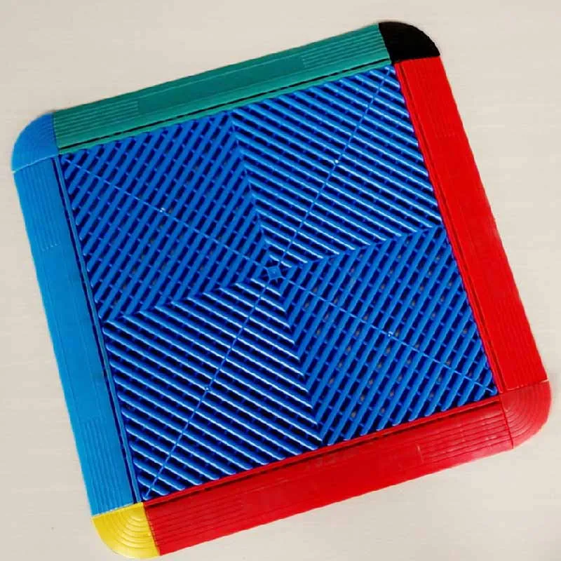 Car wash room auto beauty shop plastic splicing grille car wash floor