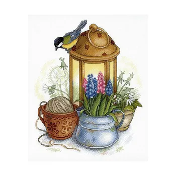 

Нв-689 set for embroidery MP studio 'Spark of spring '27*32 cm