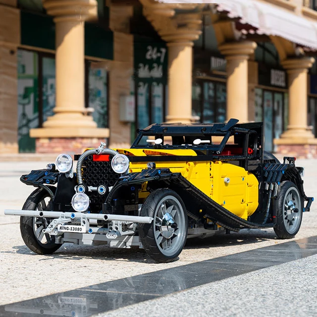 MOULD KING High-Tech RC Super Racing Car Building Blocks MOC Bugattied ...