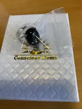 Anillo de Obsidiana Natural con piedra de ojo de gato verde para hombre y mujer, anillo con mosaico Simple de Plata de Ley 925, regalo de cristal, joyería al por mayor