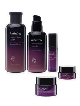 

Innisfree facial rejuvenation kit Perfect 9 repair Set 2