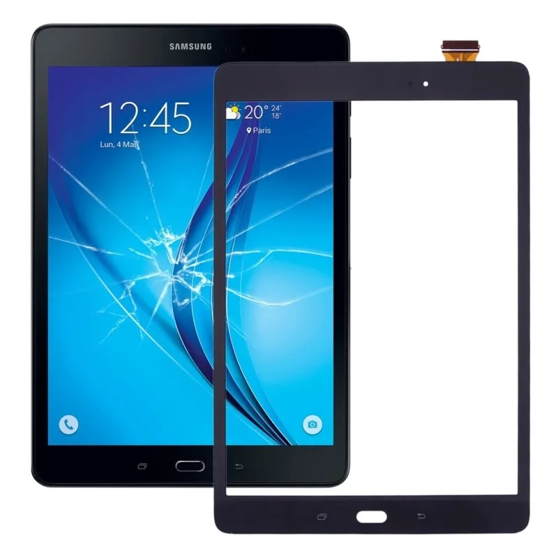 Для Samsung Galaxy Tab A 9 7 черный/P550 дигитайзер сенсорный экран (только без ЖК-дисплея)