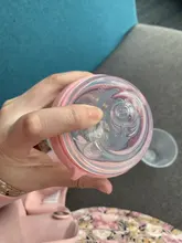 Biberones de silicona para bebé, Verde Botella/rosa, 5 oz y 8 oz, 2 paquetes, sin BPA