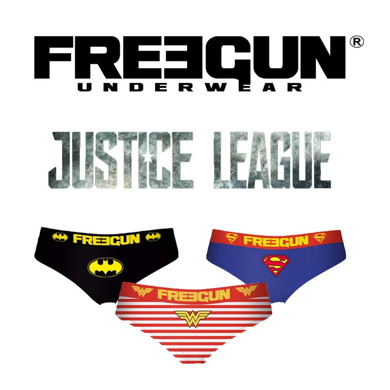 FREEGUN DC JUSTICE LEAGUE одиночные трусики женские