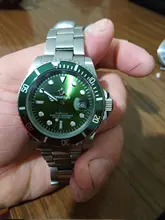 REGINALD-reloj con bisel giratorio para hombre, Miyota Movt 2115, japonés, relojes de cuarzo de acero inoxidable, masculino