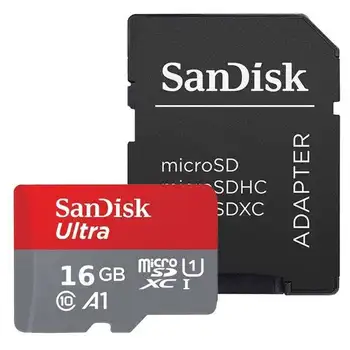 

Card ultra android microsd hc a1 + sandisk adapter card-16gb-class 10 - 98 mb/s