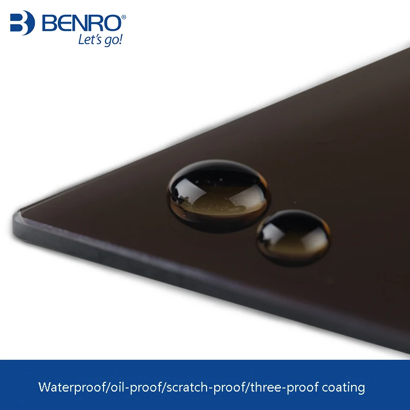 BENRO Master 100mm Square Filter HD Glass WMC ULCA Coating High Resolution Filters 100*150mm GND 100*100mm ND 3