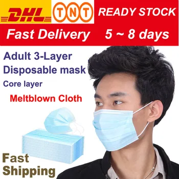 

10000pcs 3-layer Disposable Protective Mask Face Mask