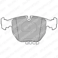 Колодки Тормозные Bmw Е38/E39/X5 3.0/4.4 Передние Delphi Lp1003 Delphi арт. LP1003