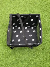 Bolsa de seguridad para perros, para el asiento del coche, impermeable, plegable, para transporte con seguridad de gatos y perros pequeños