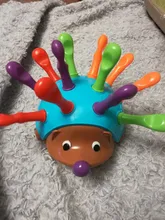Entrenamiento enfocado en el Motor fino para niños, lucha de coordinación mano-ojo, juguete educativo para bebés erizo insertado