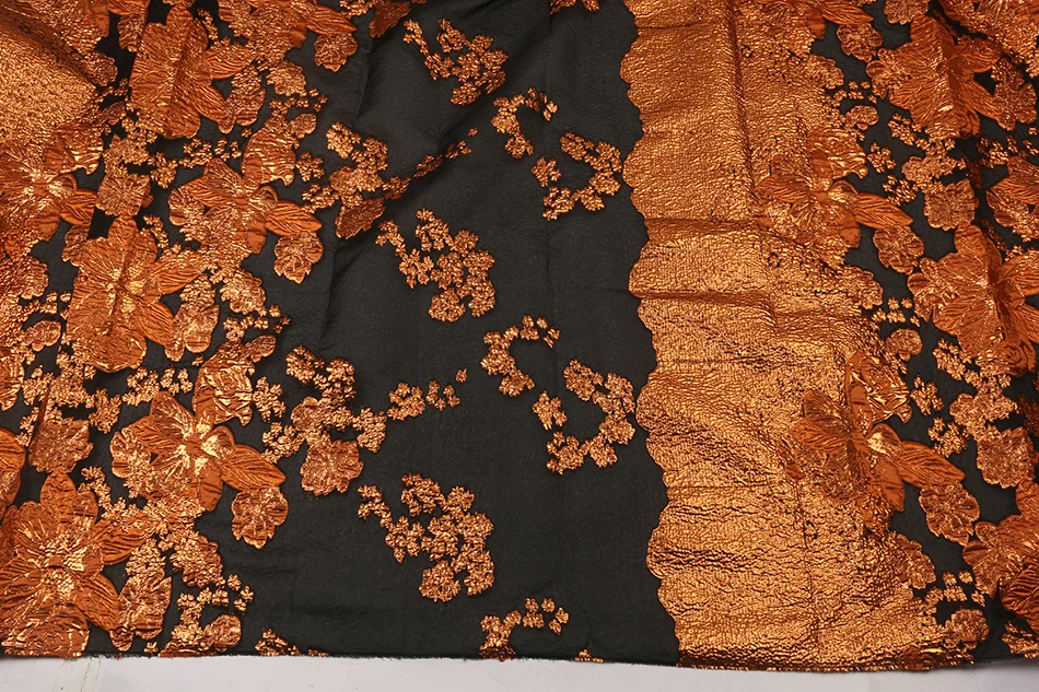 NIAI последняя нигерийская парча шнурки ткань высокого качества Жаккард Африканский кружевной материал для свадьбы французский кружевной тюлевый материал XY2916B-1