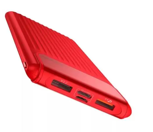 Baseus 10000 мАч Power Bank Quick Charge 3 0 Dual USB ЖК дисплей повер банк внешний аккумулятор