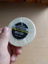 Cinta adhesiva de doble cara para extensión de cabello, tupé, pelucas de encaje, color blanco, 12 yardas