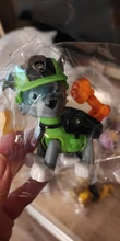 Figuras de acción de la Patrulla Canina, set de 7 piezas de juguetes para niños, figuras extraíbles de Capitán Ryder, Pow Patrol, Psi Patrol