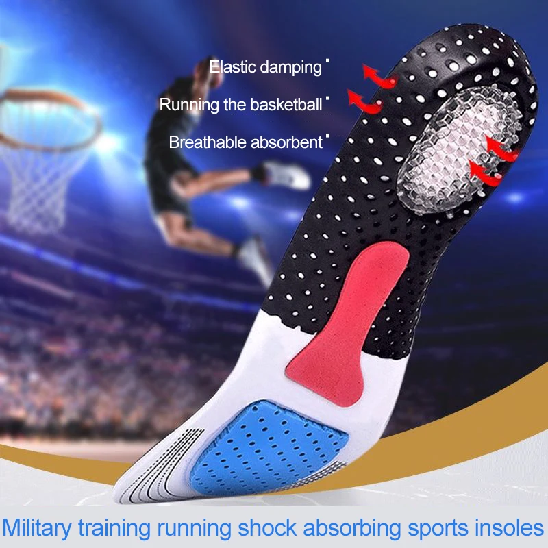 Men Women Memory Foam Insoles Shoe Orthotic Arch Insert Cushion Pad Sport Suppot 