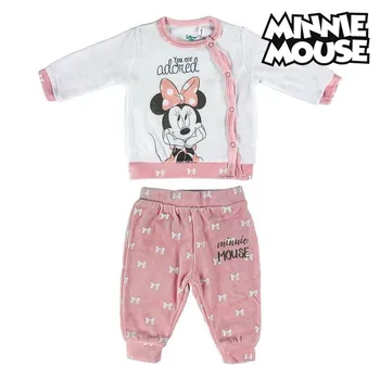 

Set of clothes Minnie Mouse 74628 Baby Pink White