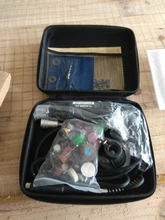 Dremel-minitaladro eléctrico, grabador, herramienta rotativa, pulidora, 180W, herramienta eléctrica, pluma de grabado de velocidad Variable con accesorios