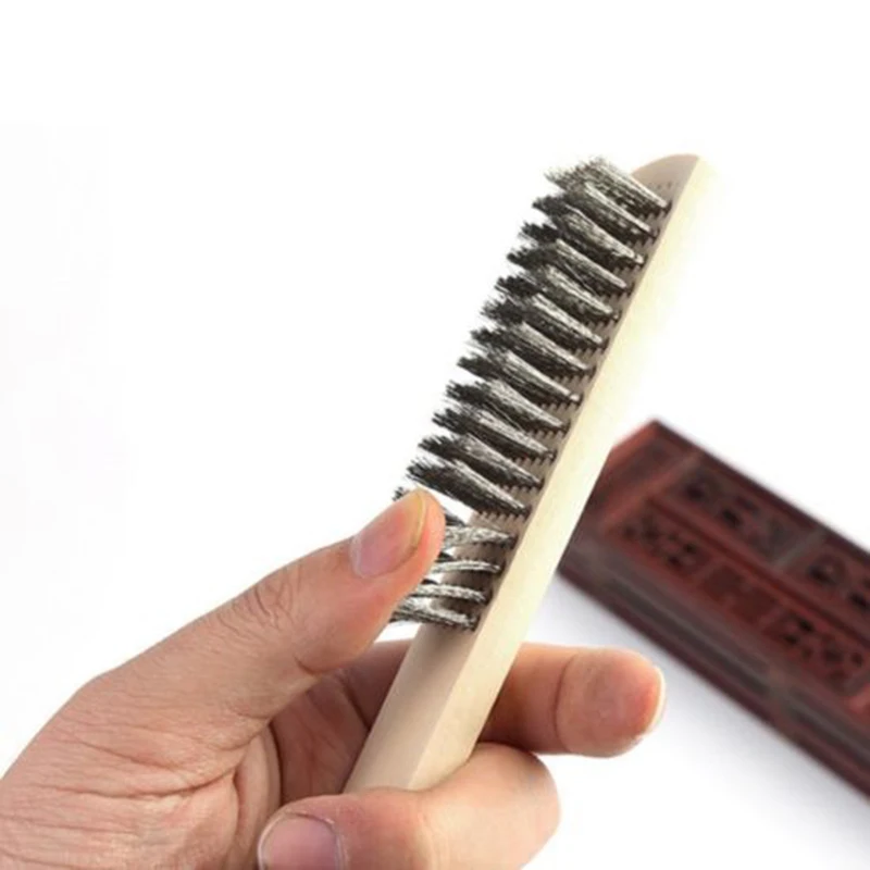 2 шт./компл. щетка из нержавеющей стали небольшие проволочные щетки для металла