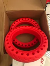 Para Xiaomi eléctrico neumático de scooter Scooter Eléctrico de neumático de caucho Durable 8 1/2*2 tubo interior delantero trasero mijo ropa de Color sólido neumático