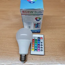 Spotlight Changing-Lamp Dimmable-Light Led-Bulb Smart-Control 16color 220v E27 Led 110v