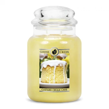 

Scented Candle custard cream cake/cake with custard cream