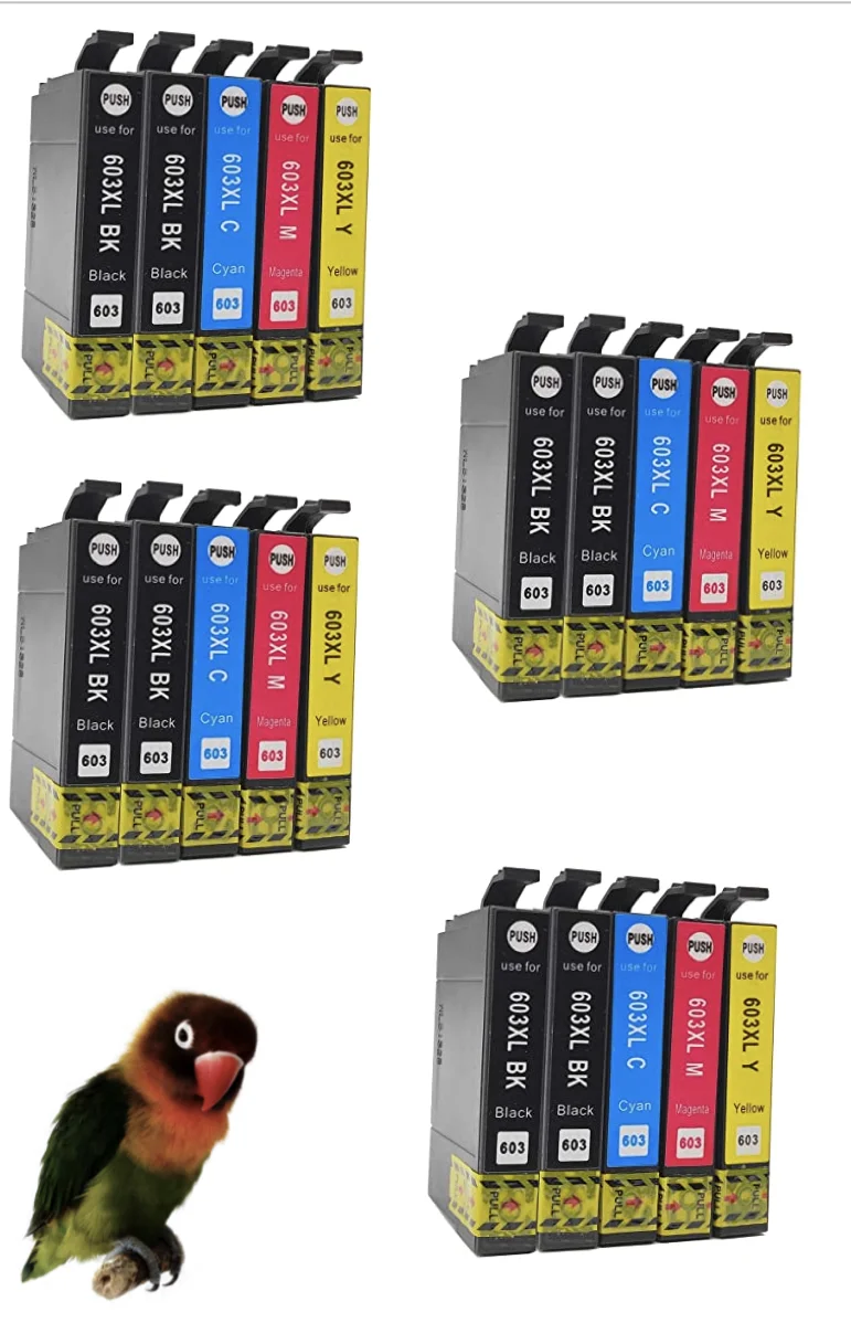 20 inks compatible with 603XL Epson Expression Home XP-2100 XP-2105 XP-3100 Epson Expression Home XP-2100 XP-2105 XP-3100