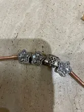 Nuevo 925 Plata niño niña de copo de nieve cazador de sueños de plumas oso zorro estrella del cielo cuentas Original pulsera de abalorios Pandora para manualidades joyería