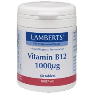 

VITAMIN B-12 1000 MCG 60 COMP LAMBERTS