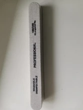 10 unids/lote papel de lija lima de uñas para uñas de gel 180/240 manicura profesional de pedicura de doble cara conjunto de limas de uñas herramientas