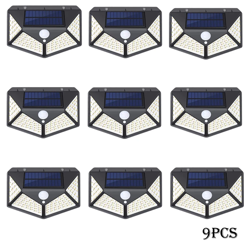 solar powered string lights Solar Lights Outdoor Waterproof 100 LED Solar Motion Sensor Light with Wide Angle Bright Security Wall Lights for Garden Door solar pathway lights Solar Lamps