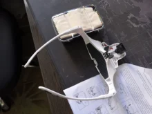 Gafas de aumento con luz LED y soporte para la cabeza, lupa de lectura manos libres para joyería, lupa artesanal