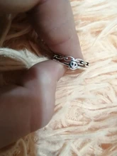 Color plateado antiguo Multi cadenas de cara sonriente y feliz anillo para las mujeres lindo Simple geométrico Smiley caras ajustable anillos A835