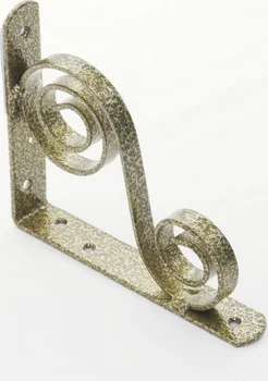 

Set of 2 brackets curly 200*150 mod. 5 (bronze antique)
