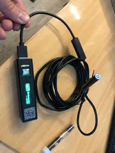 Cámara endoscópica inalámbrica, boroscopio HD de 2,0 MP, Cable de serpiente rígido para IOS, iPhone, Android, Samsung, Smartphone, tableta y PC