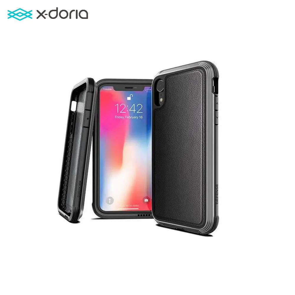 Клип кейс противоударный кожа x doria Defense Lux for IphoneXR (|Бамперы| |