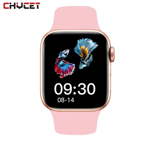 Smart Watch Men Women Smartwatch Wireless Charging Dial Calls DIY Face Heart Rate Body Temperature Monitor Fitness Bracelet