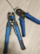 Tubular Terminal Crimper Electrical-Crimping-Pliers Hand-Tools-Set 23-10AWG WKC8 10-4