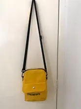 Bolso de hombro para estudiantes, Cartera de lona pequeña y versátil de estilo coreano INS, bolso de hombro para estudiantes, con solapa