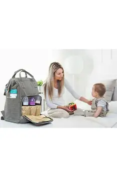 

Nappy Backpack Bag Mummy Large Capacity Bag Mom Baby Multi-function Waterproof Outdoor Travel Diaper Bags For Baby Care