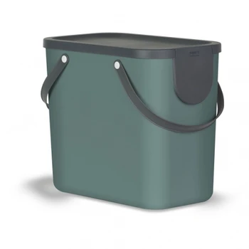 

RECYCLING CUBE STACKABLE ALBULA GREEN 25 L