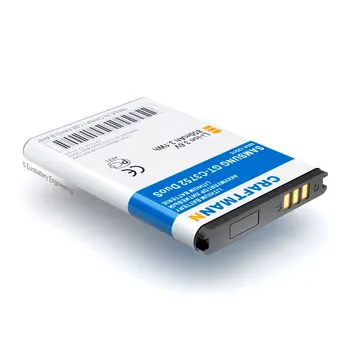 

Craftmann Battery (Li-ion, 850mAh) for Samsung GT-C3592/C3630/C3752 DuoS/S5350 SHARK (EB483450VU)