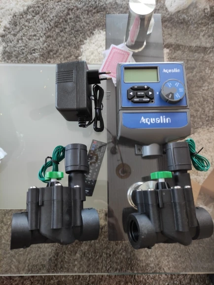 Отзыв о товаре Система полива для сада, 8 станций, 230 В переменного тока, входной контроллер, Таймер подачи воды, с трансформатором европейского стандарта  10468 от пользователя A***s