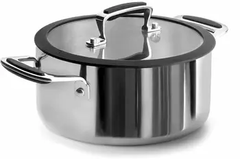 

Lacor-53016-pan with lid Trimetal 16 cm Inox.